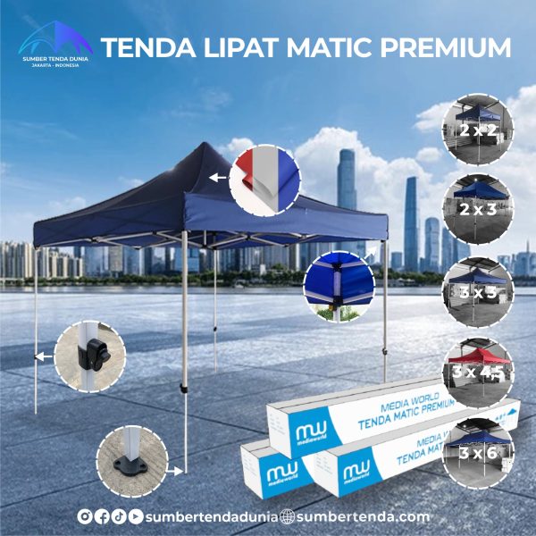 Tenda Lipat Matic Premium